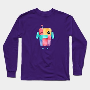 Cubist Cutie Bot Long Sleeve T-Shirt